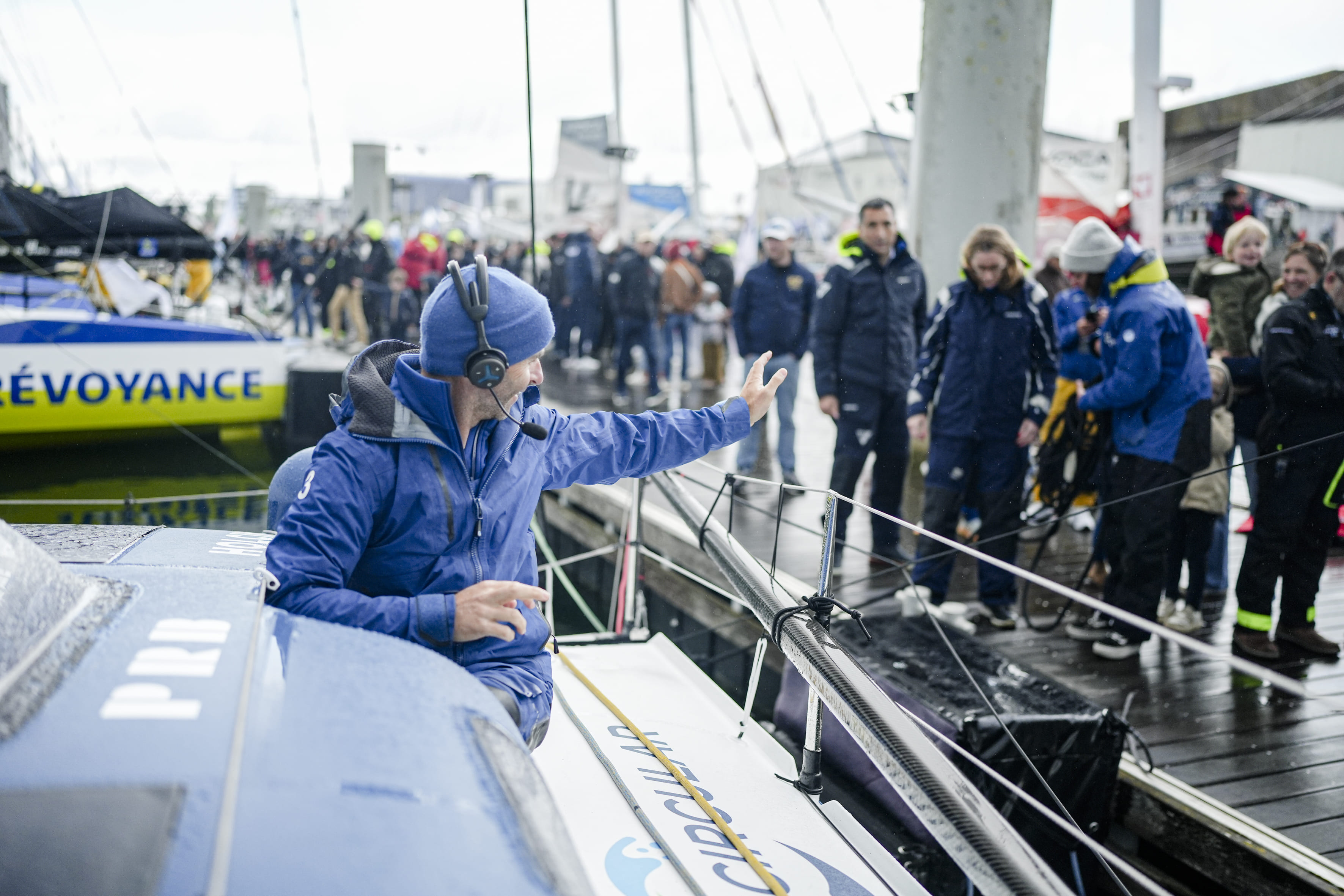 Good Start for Nicolas Lunven on The Transat CIC !