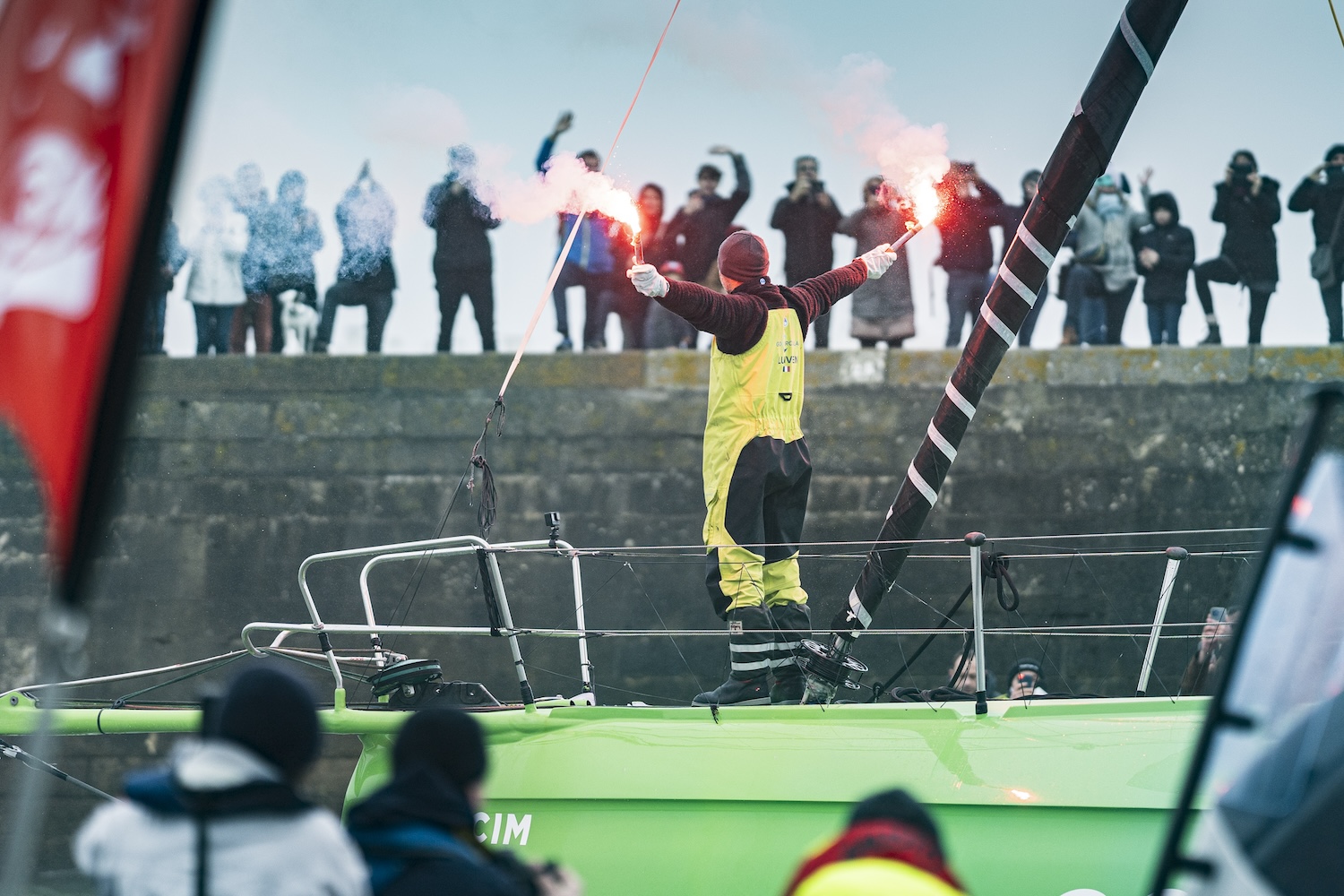 Nicolas Lunven termine 6e de son premier Vendée Globe sur Holcim-PRB