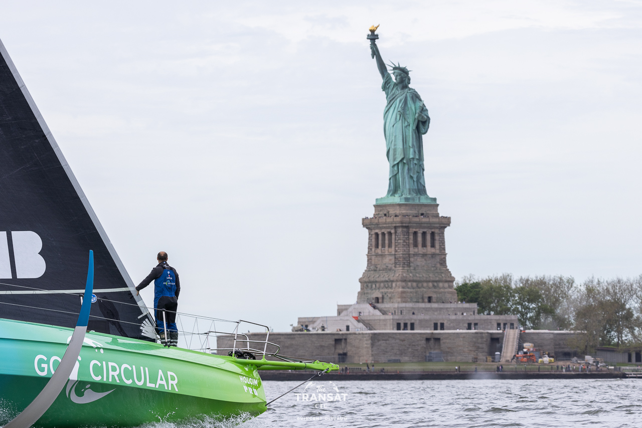 Holcim-PRB has arrived at the foot of the Statue of Liberty.